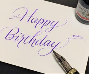 カリグラフィー