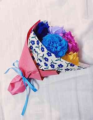 ペーパークラフト花束Web