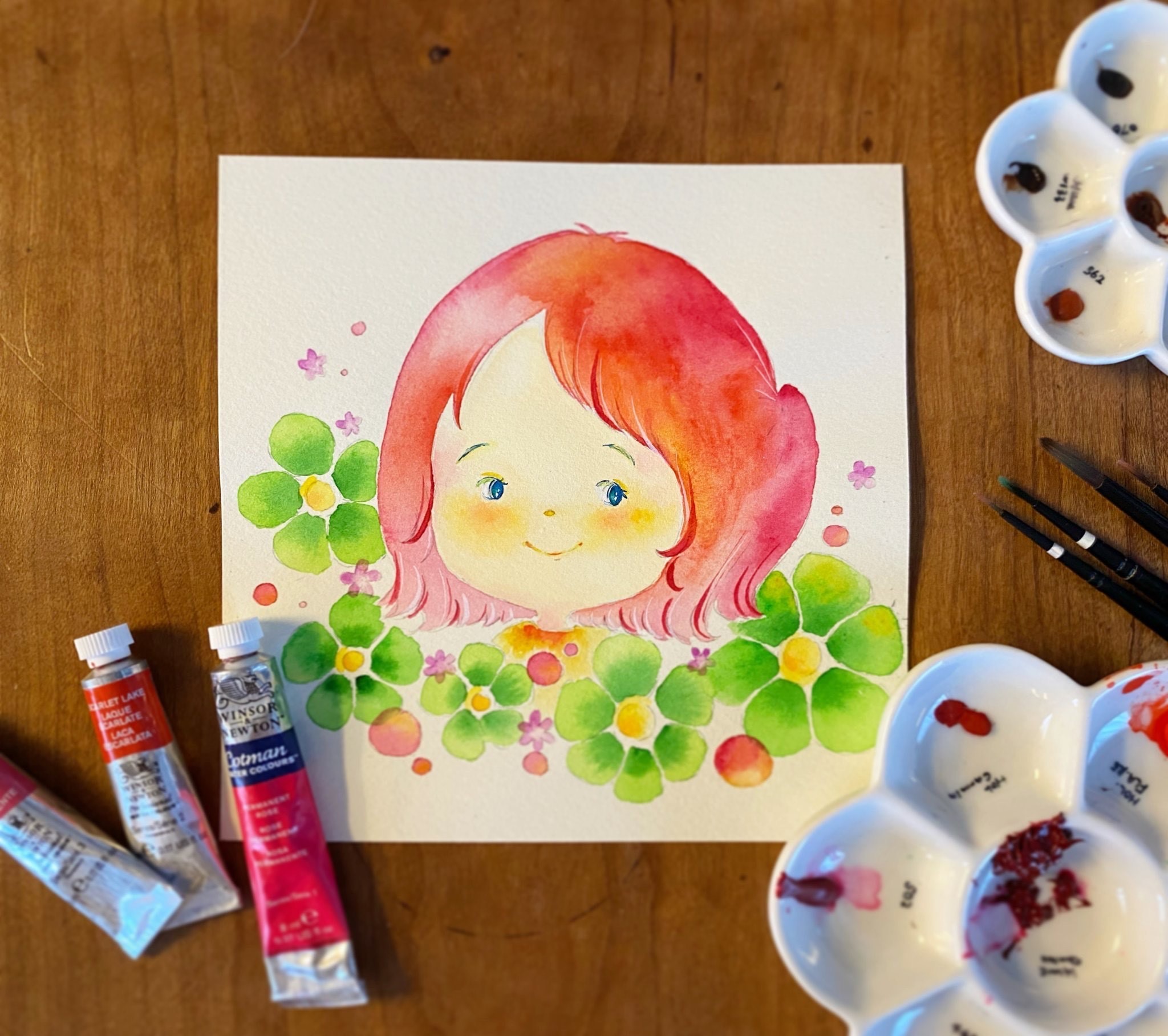 子どもと楽しむ水彩イラスト 小学生 22年11月スタート 静岡朝日テレビカルチャー