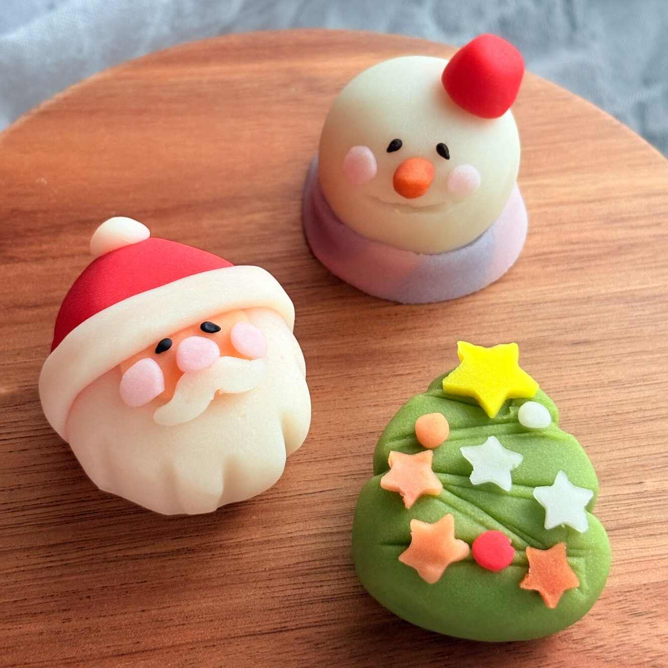 親子クリスマス練りきり