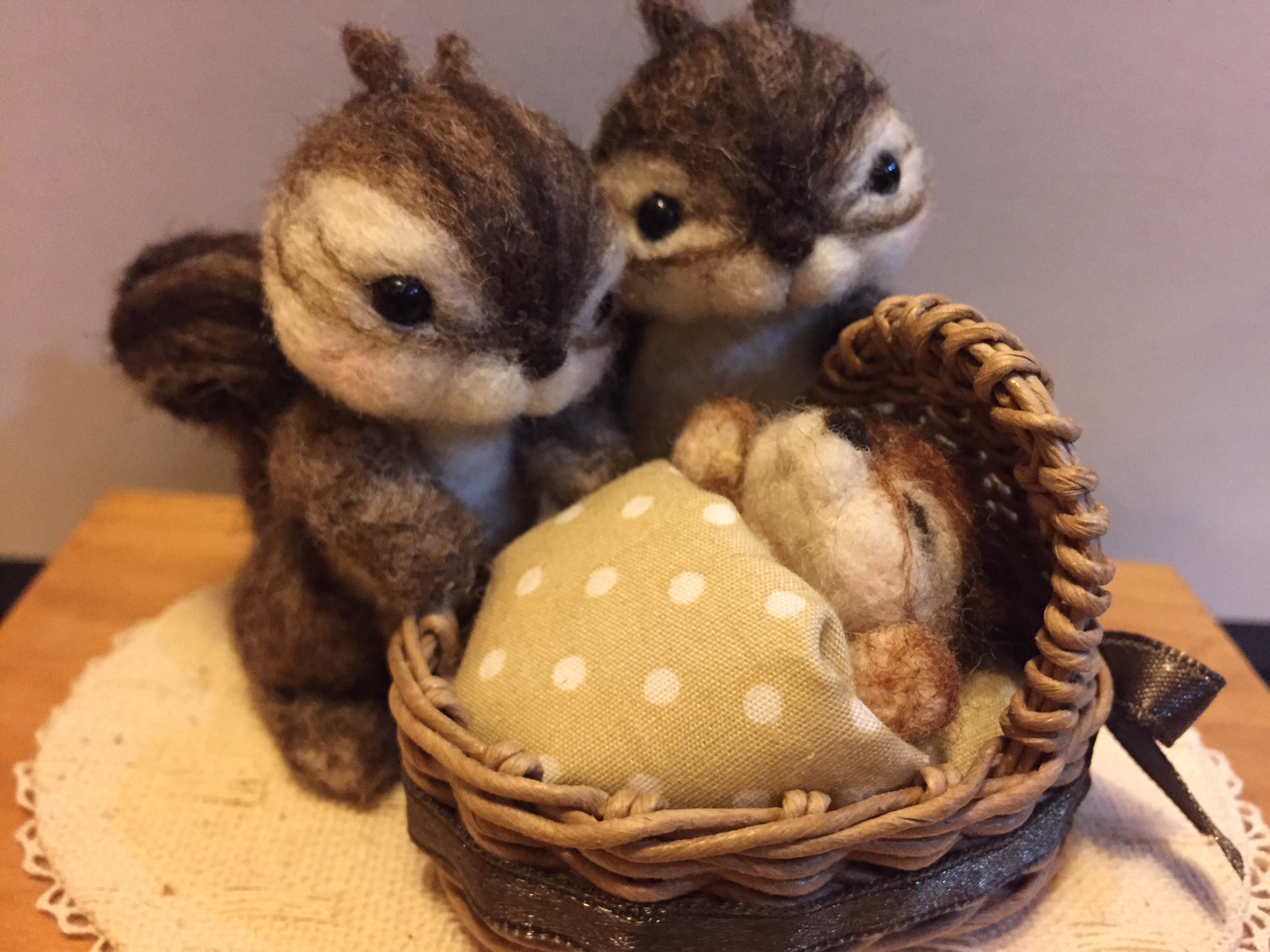 羊毛フェルトで作る動物たち 静岡朝日テレビカルチャー